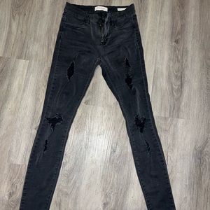 Pacsun faded black jegging size 25